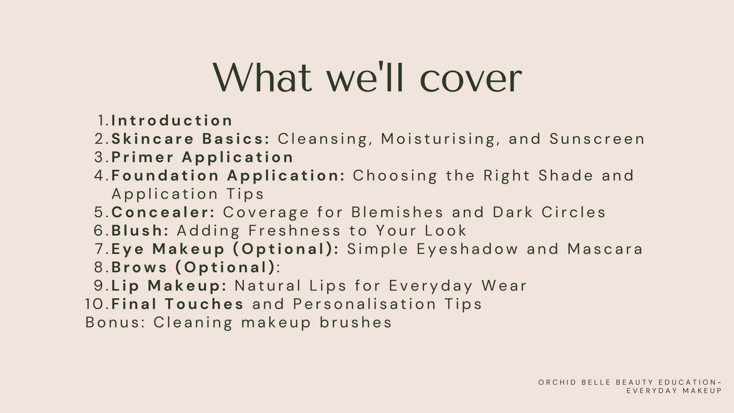 At-Home Everyday Makeup Course | OB.Education