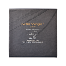 Load image into Gallery viewer, INIKA Eyeshadow Quad - Sunset