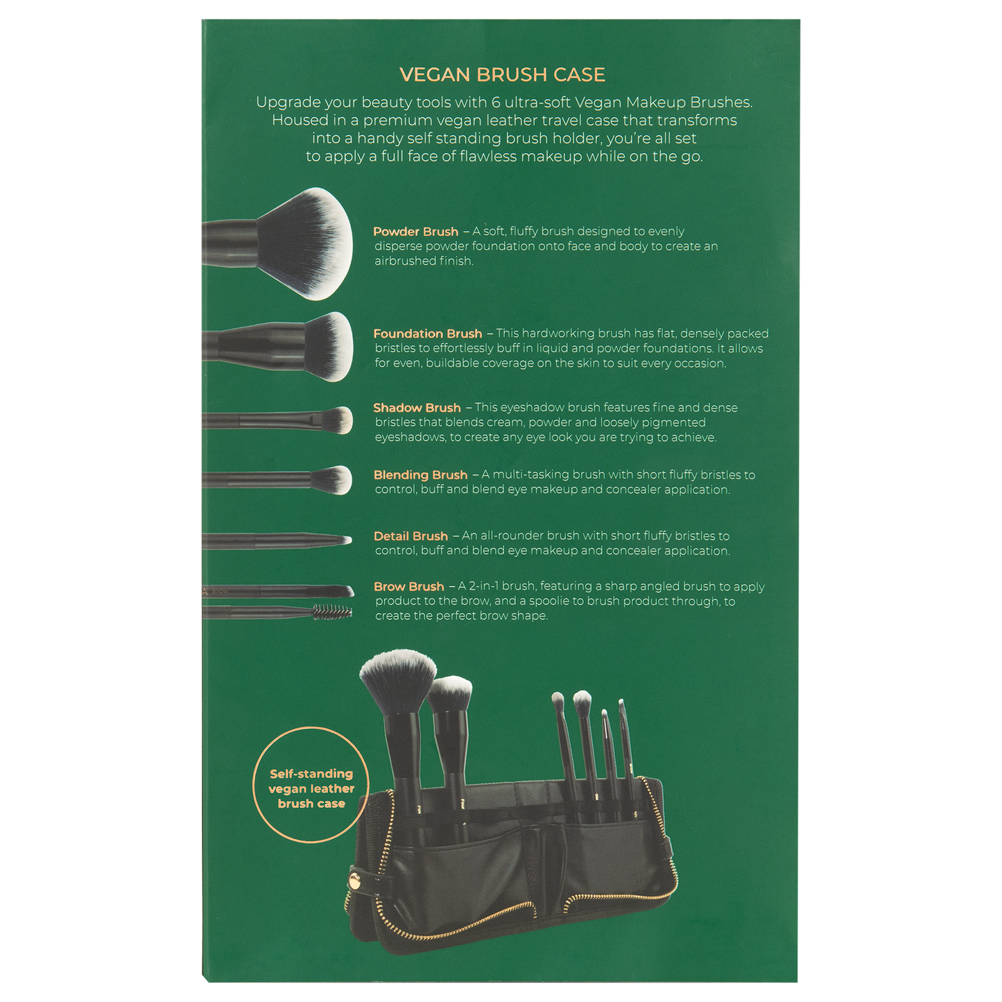 INIKA Vegan Brush Case
