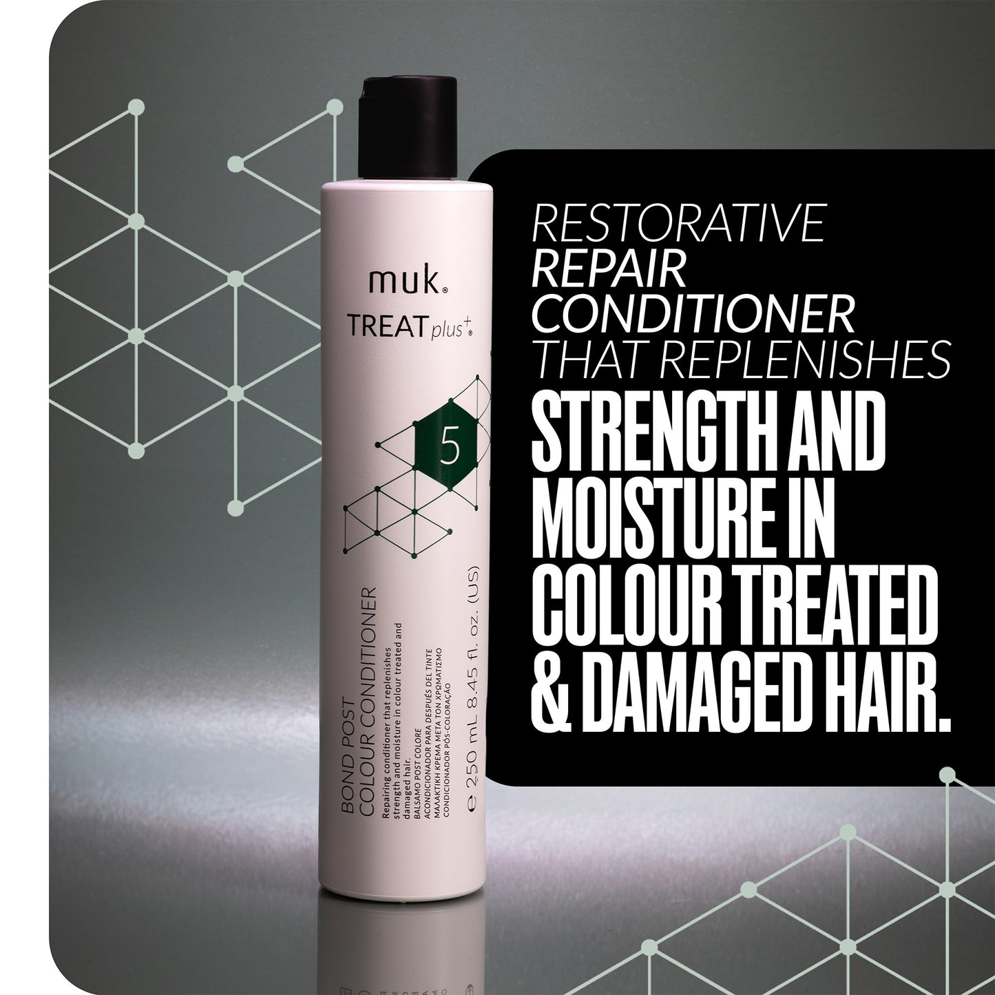 muk Treat plus + Bond Post Colour Conditioner 250ml