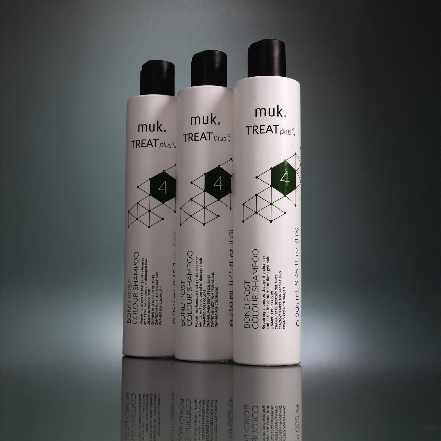 muk Treat plus + Bond Post Colour Shampoo 250ml