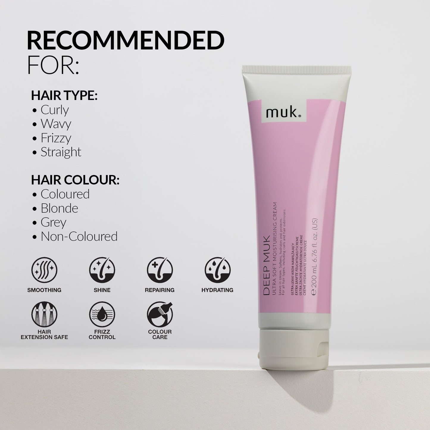 Deep muk Ultra Soft Moisturising Cream 200ml