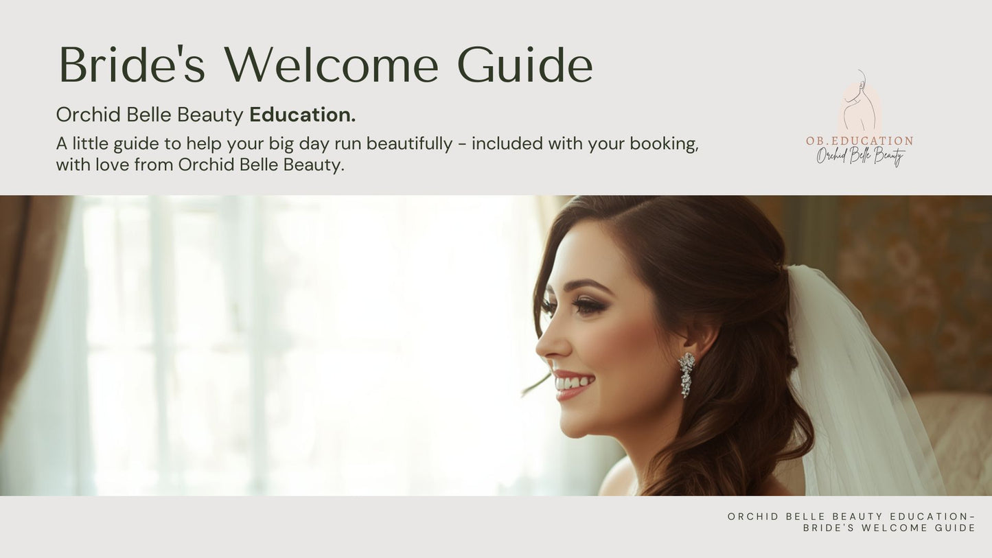 Bride's Welcome Guide | Free for OBB Brides