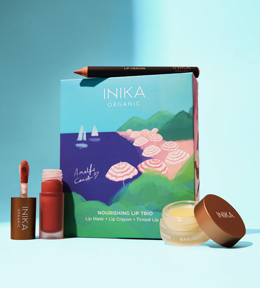 INIKA Organic Nourishing Lip Trio