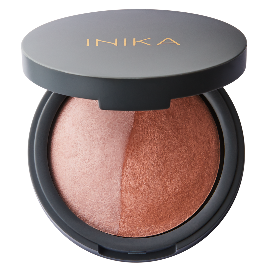 INIKA Baked Blush Duo - Pink Tickle