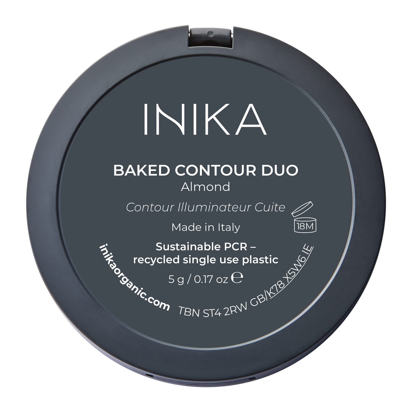 INIKA Baked Contour Duo - Almond