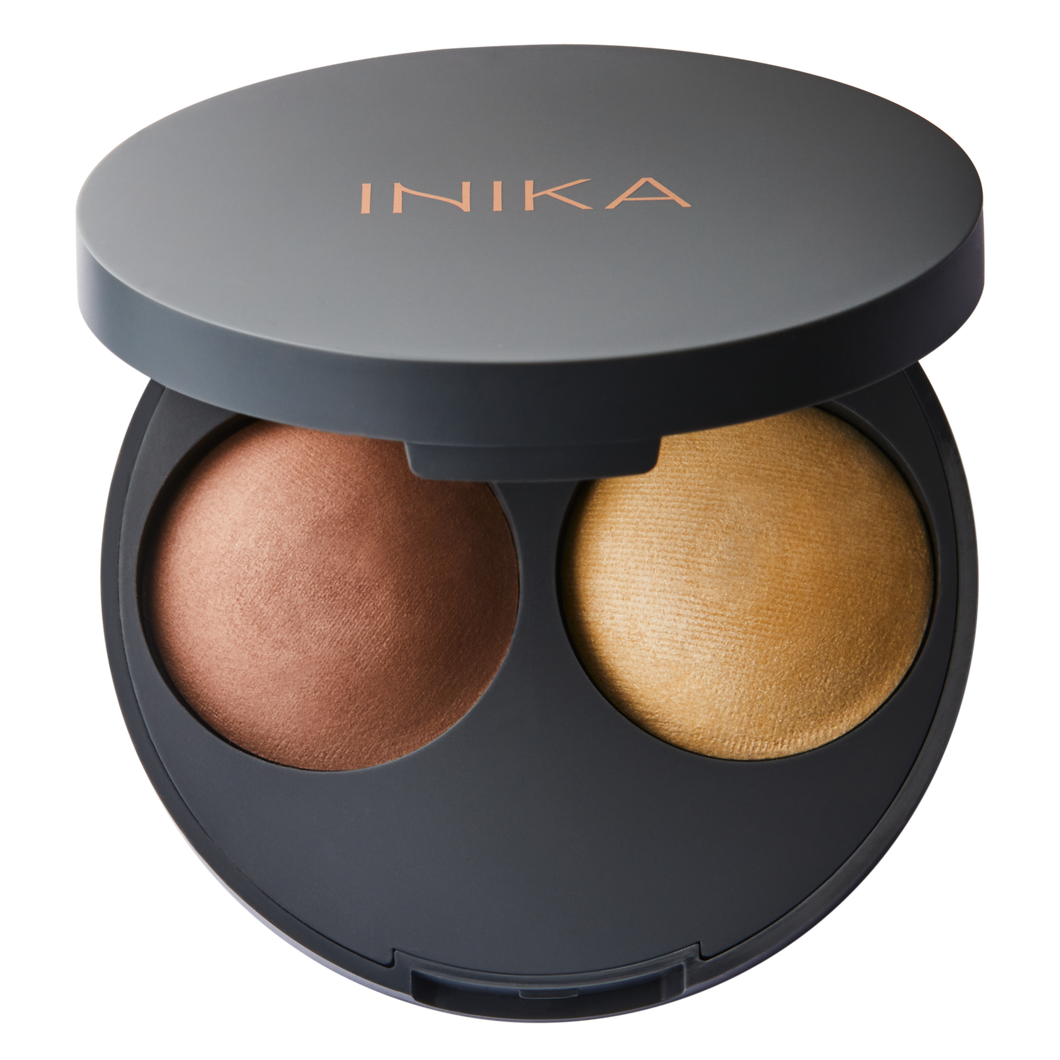 INIKA Baked Contour Duo - Teak