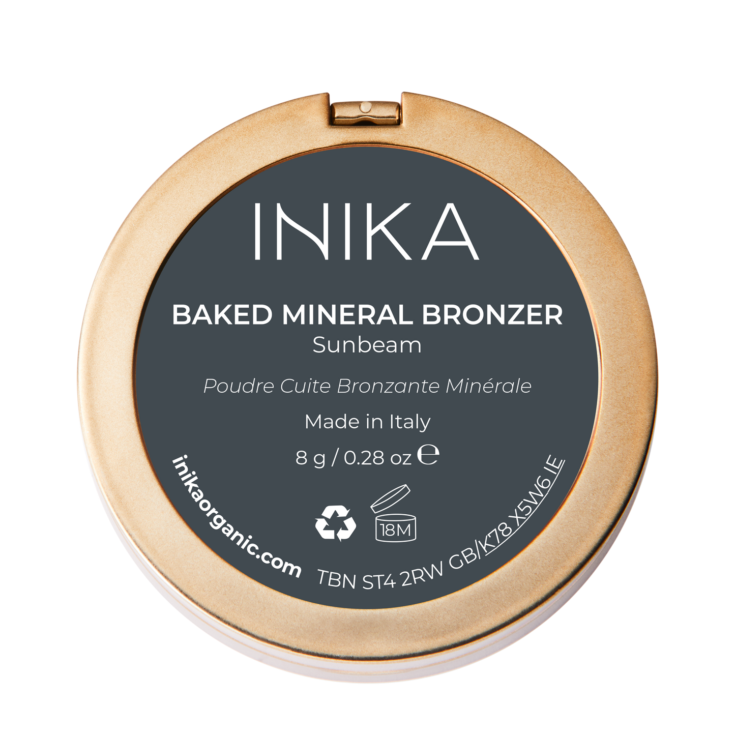 INIKA Baked Mineral Bronzer - Sunbeam