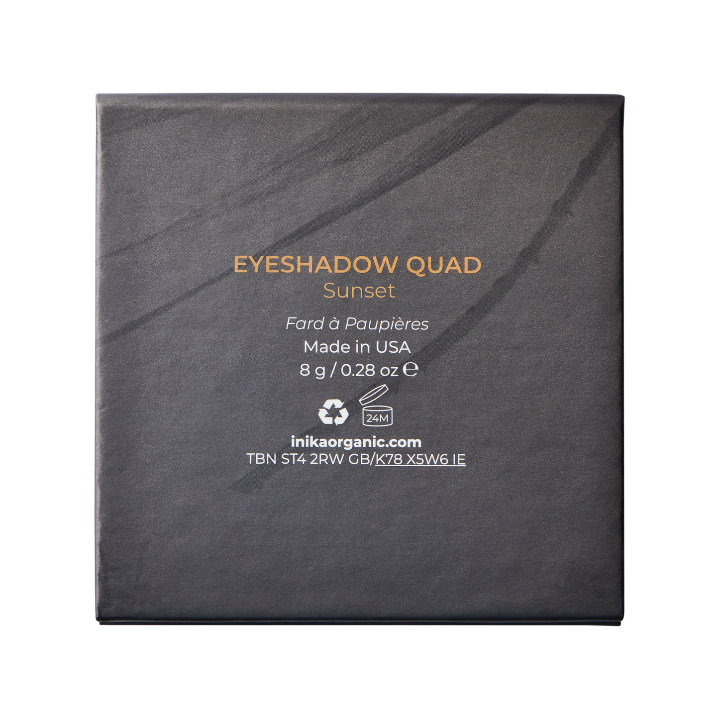 INIKA Eyeshadow Quad - Sunset