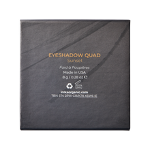 Load image into Gallery viewer, INIKA Eyeshadow Quad - Sunset
