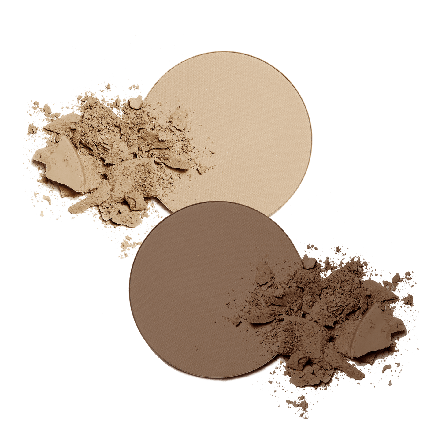 INIKA Baked Contour Duo - Almond