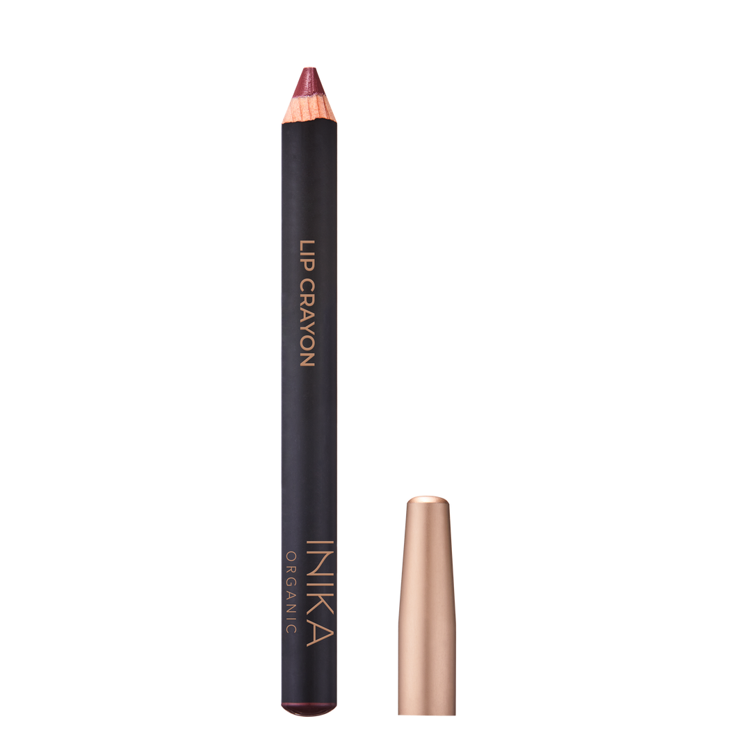 INIKA Organic Lip Crayon - Deep Plum