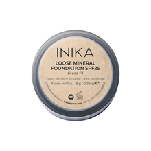 Load image into Gallery viewer, INIKA Loose Mineral Foundation  SPF 25 - Grace
