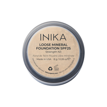 Load image into Gallery viewer, INIKA Loose Mineral Foundation  SPF 25 - Strength
