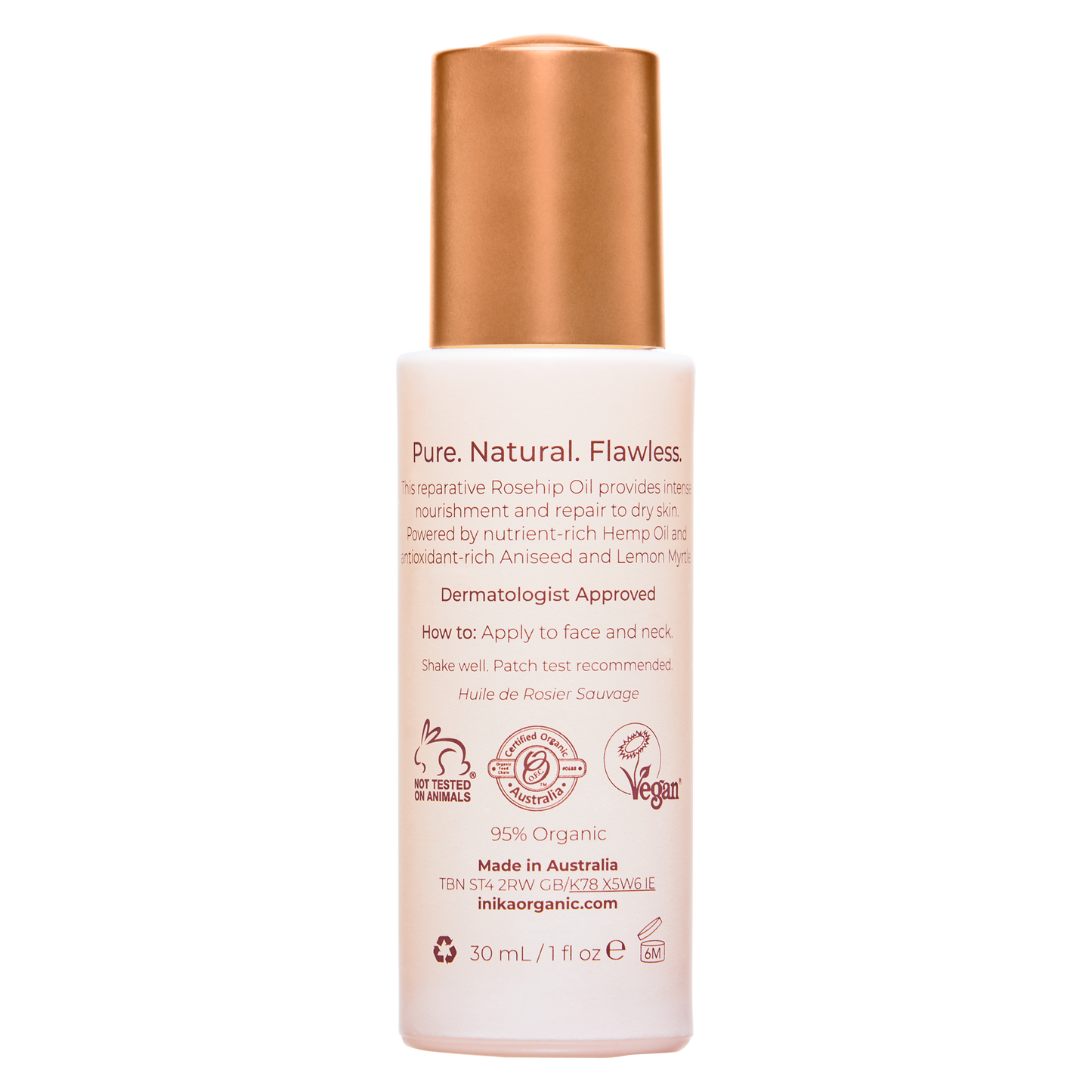 INIKA  Organic Phyto-Active  Rosehip Oil