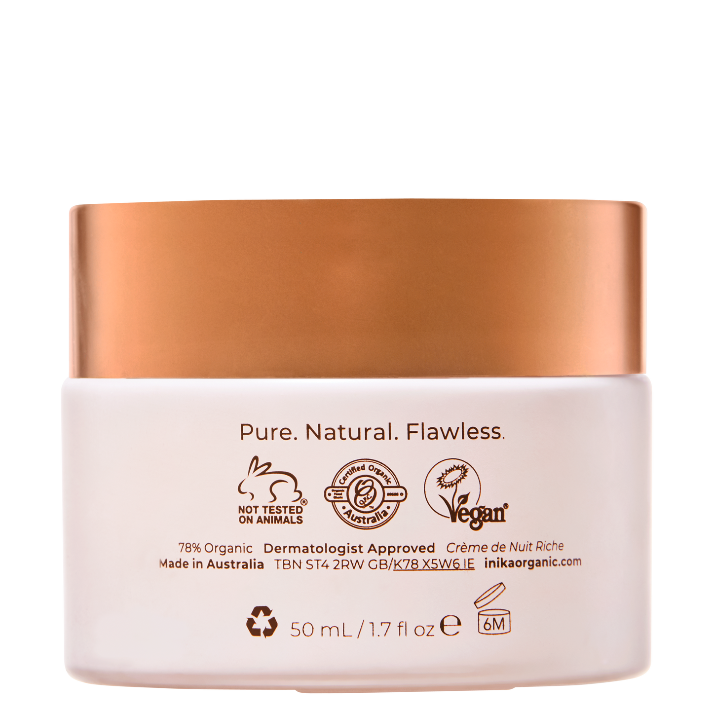 INIKA  Organic Phytofuse Renew™  Rich Night Cream
