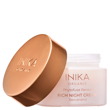 Load image into Gallery viewer, INIKA  Organic Phytofuse Renew™  Rich Night Cream
