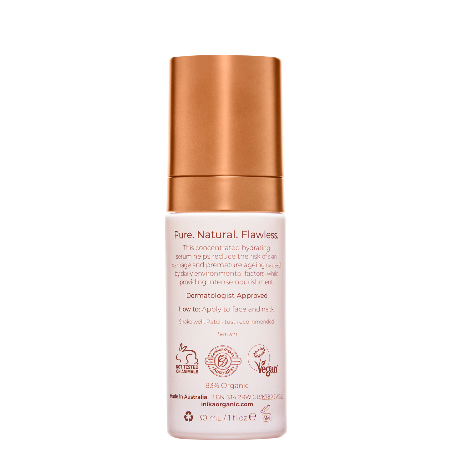 INIKA Organic Resveratrol Serum - Travel