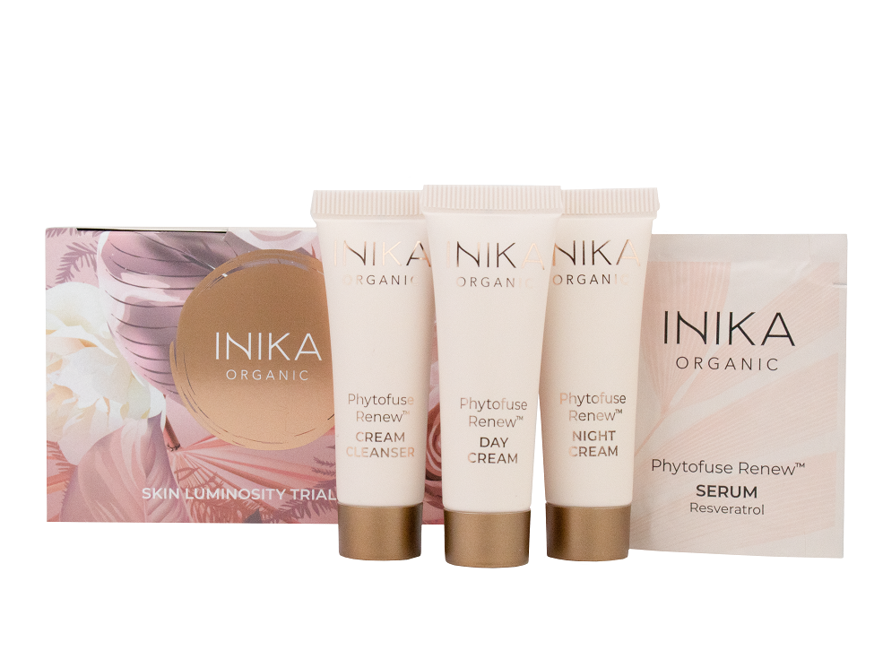 INIKA Skincare Luminosity Trial Kit