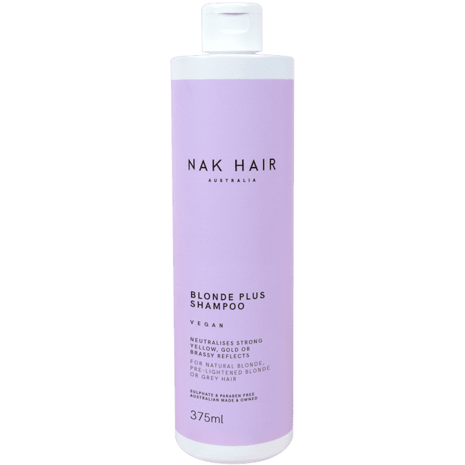 NAK Blonde Plus Shampoo 375ml