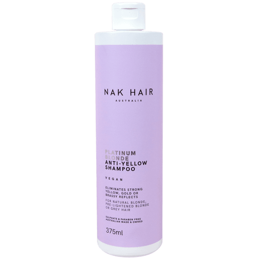 NAK Platinum Blonde Anti-Yellow Shampoo 375ml